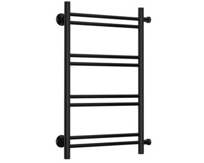 Полотенцесушитель водяной Стилье Версия-Б1, 40/60, ширина 40 см, высота 60 см, боковое подключение 60 см, цвет черный, 17611-6040