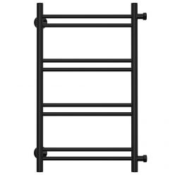 Полотенцесушитель водяной Стилье Версия-Б1, 40/60, ширина 40 см, высота 60 см, боковое подключение 60 см, цвет черный, 17611-6040