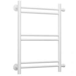 Полотенцесушитель водяной Стилье Версия-Б1, 40/50, ширина 40 см, высота 50 см, боковое подключение 50 см, цвет белый, 12611-5040