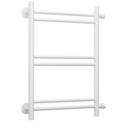 Полотенцесушитель водяной Стилье Версия-Б1, 40/50, ширина 40 см, высота 50 см, боковое подключение 50 см, цвет белый, 12611-5040