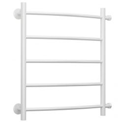 Полотенцесушитель водяной Стилье Версия-Б2, 60/50, ширина 60 см, высота 50 см, боковое подключение 50 см, цвет белый, 12612-5060