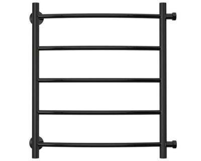 Полотенцесушитель водяной Стилье Версия-Б2, 60/50, ширина 60 см, высота 50 см, боковое подключение, 50 см, цвет черный, 17612-5060