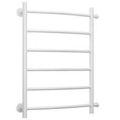 Полотенцесушитель водяной Стилье Версия-Б2, 50/60, ширина 50 см, высота 60 см, боковое подключение 60 см, цвет белый, 12612-6050