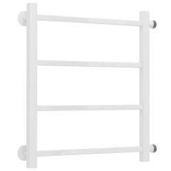 Полотенцесушитель водяной Стилье Версия-КБ, 50/50, ширина 50 см, высота 50 см, боковое подключение 50 см, цвет белый, 12630-5050