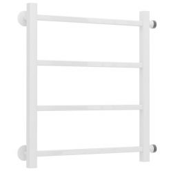Полотенцесушитель водяной Стилье Версия-КБ, 50/50, ширина 50 см, высота 50 см, боковое подключение 50 см, цвет белый, 12630-5050