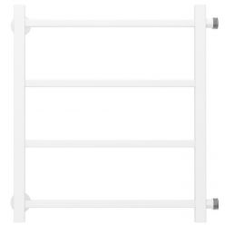 Полотенцесушитель водяной Стилье Версия-КБ, 50/50, ширина 50 см, высота 50 см, боковое подключение 50 см, цвет белый, 12630-5050