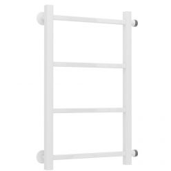 Полотенцесушитель водяной Стилье Версия-КБ, 40/60, ширина 40 см, высота 60 см, боковое подключение 60 см, цвет белый, 12630-6040