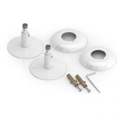 Полотенцесушитель водяной Стилье Версия-Н1, 40/80, ширина 40 см, высота 80 см, нижнее подключение, цвет белый, 12621-8040