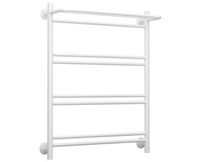Полотенцесушитель водяной Стилье Версия-Н1, 60/80, ширина 60 см, высота 80 см, нижнее подключение, цвет белый, 12621-8060
