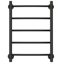 Полотенцесушитель водяной Стилье Версия-Н2, 40/60, ширина 40 см, высота 60 см, нижнее подключение, цвет черный, 17622-6040