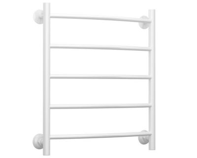 Полотенцесушитель водяной Стилье Версия-Н2, 50/60, ширина 50 см, высота 60 см, нижнее подключение, цвет белый, 12622-6050