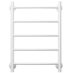 Полотенцесушитель водяной Стилье Версия-Н2, 50/60, ширина 50 см, высота 60 см, нижнее подключение, цвет белый, 12622-6050