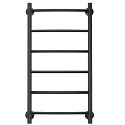 Полотенцесушитель водяной Стилье Версия-Н2, 40/80, ширина 40 см, высота 80 см, нижнее подключение, цвет черный, 17622-8040