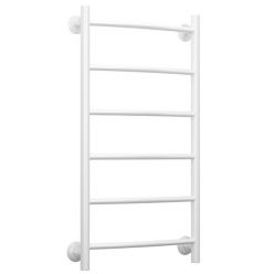 Полотенцесушитель водяной Стилье Версия-Н2, 50/80, ширина 50 см, высота 80 см, нижнее подключение, цвет белый, 12622-8050