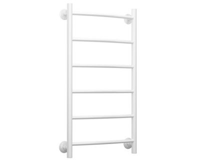 Полотенцесушитель водяной Стилье Версия-Н2, 50/80, ширина 50 см, высота 80 см, нижнее подключение, цвет белый, 12622-8050