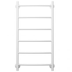 Полотенцесушитель водяной Стилье Версия-Н2, 50/80, ширина 50 см, высота 80 см, нижнее подключение, цвет белый, 12622-8050