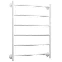 Полотенцесушитель водяной Стилье Версия-Н2, 60/80, ширина 60 см, высота 80 см, нижнее подключение, цвет белый, 12622-8060