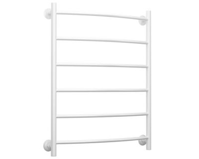 Полотенцесушитель водяной Стилье Версия-Н2, 60/80, ширина 60 см, высота 80 см, нижнее подключение, цвет белый, 12622-8060