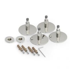 Полотенцесушитель водяной Стилье Универсал-55, 50/100, ширина 50 см, высота 100 см, универсальное подключение, цвет хром, 00655-1050