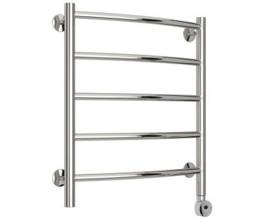 Полотенцесушитель электрический Стилье Формат 12, 50/60, ширина 50 см, высота 60 см, ТЭН справа, хром, 00512-6050