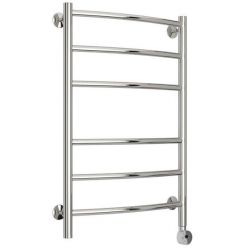Полотенцесушитель электрический Стилье Формат 12, 50/80, ширина 50 см, высота 80 см, ТЭН справа, хром, 00512-8050