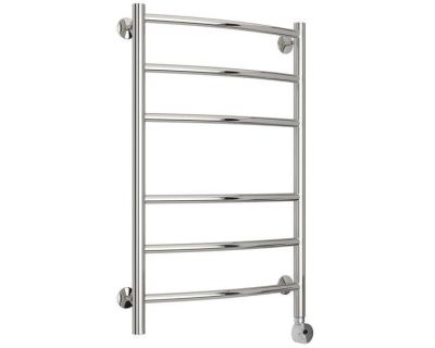 Полотенцесушитель электрический Стилье Формат 12, 50/80, ширина 50 см, высота 80 см, ТЭН справа, хром, 00512-8050