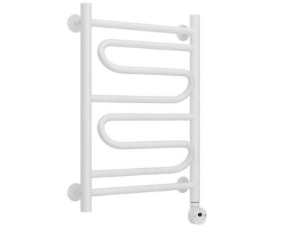 Полотенцесушитель электрический Стилье Формат 22, 40/60, ширина 40 см, высота 60 см, ТЭН справа, белый матовый, 30522-6040