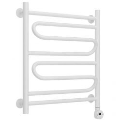 Полотенцесушитель электрический Стилье Формат 22, 50/60, ширина 50 см, высота 60 см, ТЭН справа, белый матовый, 30522-6050
