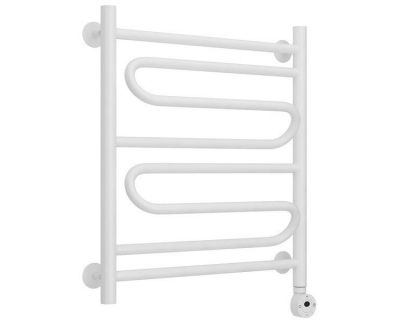 Полотенцесушитель электрический Стилье Формат 22, 50/60, ширина 50 см, высота 60 см, ТЭН справа, белый матовый, 30522-6050