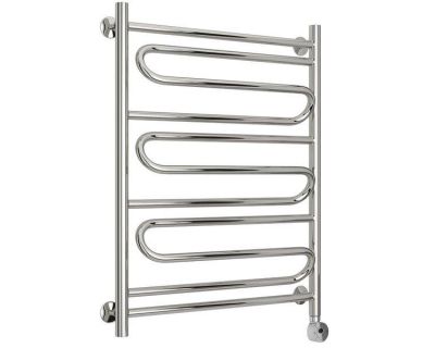 Полотенцесушитель электрический Стилье Формат 22, 60/80, ширина 60 см, высота 80 см, ТЭН справа, хром, 00522-8060