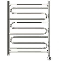 Полотенцесушитель электрический Стилье Формат 22, 60/80, ширина 60 см, высота 80 см, ТЭН справа, хром, 00522-8060