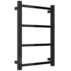 Полотенцесушитель электрический Стилье Формат 26, ширина 40 см, высота 60 см, диммер слева/справа, черный, 17527-6040/17526-6040