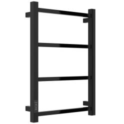 Полотенцесушитель электрический Стилье Формат 26, ширина 40 см, высота 60 см, диммер слева/справа, черный, 17527-6040/17526-6040