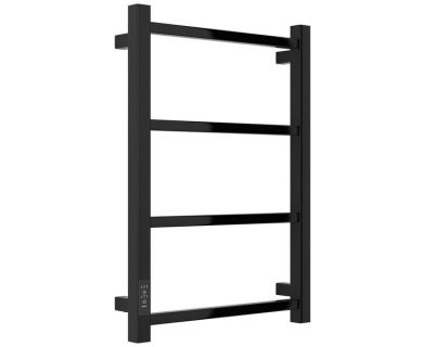 Полотенцесушитель электрический Стилье Формат 26, ширина 40 см, высота 60 см, диммер слева/справа, черный, 17527-6040/17526-6040