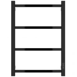 Полотенцесушитель электрический Стилье Формат 26, ширина 40 см, высота 60 см, диммер слева/справа, черный, 17527-6040/17526-6040