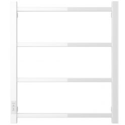 Полотенцесушитель электрический Стилье Формат 26, ширина 50 см, высота 60 см, диммер слева/справа, белый, 12527-6050/12526-6050