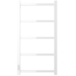 Полотенцесушитель электрический Стилье Формат 26, ширина 40 см, высота 80 см, диммер слева/справа, белый, 12527-8040/12526-8040
