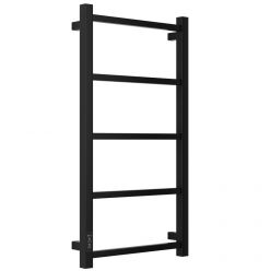 Полотенцесушитель электрический Стилье Формат 26, ширина 40 см, высота 80 см, диммер слева/справа, черный матовый, 31527-8040/31526-8040