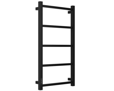 Полотенцесушитель электрический Стилье Формат 26, ширина 40 см, высота 80 см, диммер слева/справа, черный матовый, 31527-8040/31526-8040