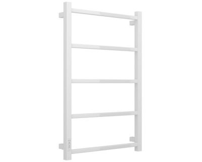 Полотенцесушитель электрический Стилье Формат 26, ширина 50 см, высота 80 см, диммер слева/справа, белый, 12527-8050/12526-8050