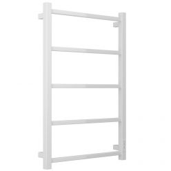 Полотенцесушитель электрический Стилье Формат 26, ширина 50 см, высота 80 см, диммер слева/справа, белый матовый, 30527-8050/30526-8050
