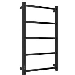 Полотенцесушитель электрический Стилье Формат 26, ширина 50 см, высота 80 см, диммер слева/справа, черный, 17527-8050/17526-8050