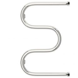 Полотенцесушитель водяной Сунержа М-образный+, ширина 40 см, высота 60 см, боковое подключение 60 см, цвет хром, 00-4007-6040