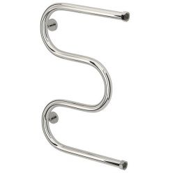 Полотенцесушитель водяной Сунержа М-образный+, ширина 40 см, высота 60 см, боковое подключение 60 см, цвет хром, 00-4007-6040