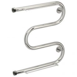 Полотенцесушитель водяной Сунержа М-образный+, высота 50 см, ширина 50 см, боковое подключение 50 см, 2 полки, цвет хром, 00-4008-5050