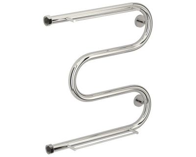 Полотенцесушитель водяной Сунержа М-образный+, высота 50 см, ширина 50 см, боковое подключение 50 см, 2 полки, цвет хром, 00-4008-5050