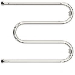 Полотенцесушитель водяной Сунержа М-образный+, высота 65 см, ширина 50 см, боковое подключение 50 см, 2 полки, цвет хром, 00-4008-5065