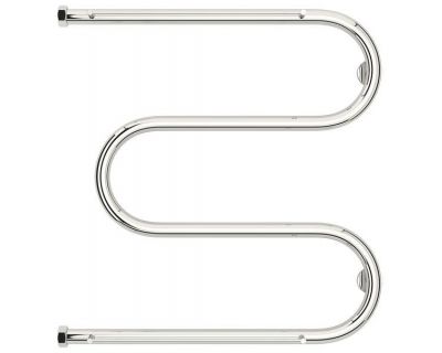 Полотенцесушитель водяной Сунержа М-образный+, высота 60 см, высота 60 см, боковое подключение 60 см, 2 полки, цвет хром, 00-4008-6060
