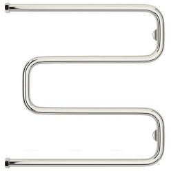 Полотенцесушитель водяной Сунержа Ш-образный, ширина 60 см высота 60 см, подключение боковое, хром, 00-0014-6060
