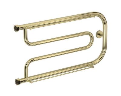 Полотенцесушитель водяной Сунержа Гусли+, ширина 65 см, высота 32 см, боковое подключение 32 см, цвет шампань, 020-0010-3265